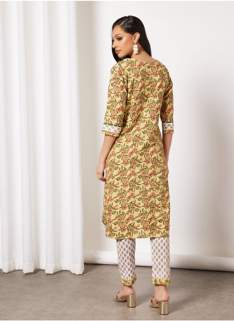 Printed Short Kurta With Pants And Dupatta - pzsku/ZA2DA5B81F7F69B80FEB6Z/45/_/1649072222/74d4bce9-9ad3-4133-9d3f-72637a62865b