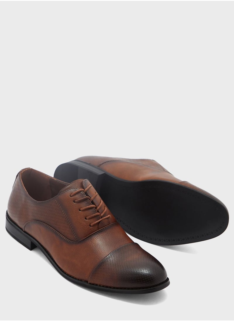 Robert Wood - Classic Oxford Formal Lace Ups - Image 1