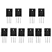 Naroote O Transistor Kit, 5 Pair High Power 2sc5200 Power Amplifier Transistor Socket General Purpose Transistors for - Image 2
