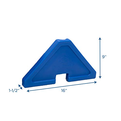 Children's Factory Replacement Cantilever Support Legs, Plastic Support Feet Compatible with PlayPanel Room Dividers, Blue - Image 2