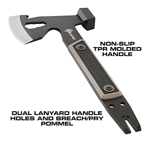 Reapr 11014 Versa Camp Axe Multitool with Pry Bar, Nail Puller, Hammer, Wrench Set, Bottle Opener, 10.75" Length, Survival Tools and Outdoor Accessories, Black - Image 4