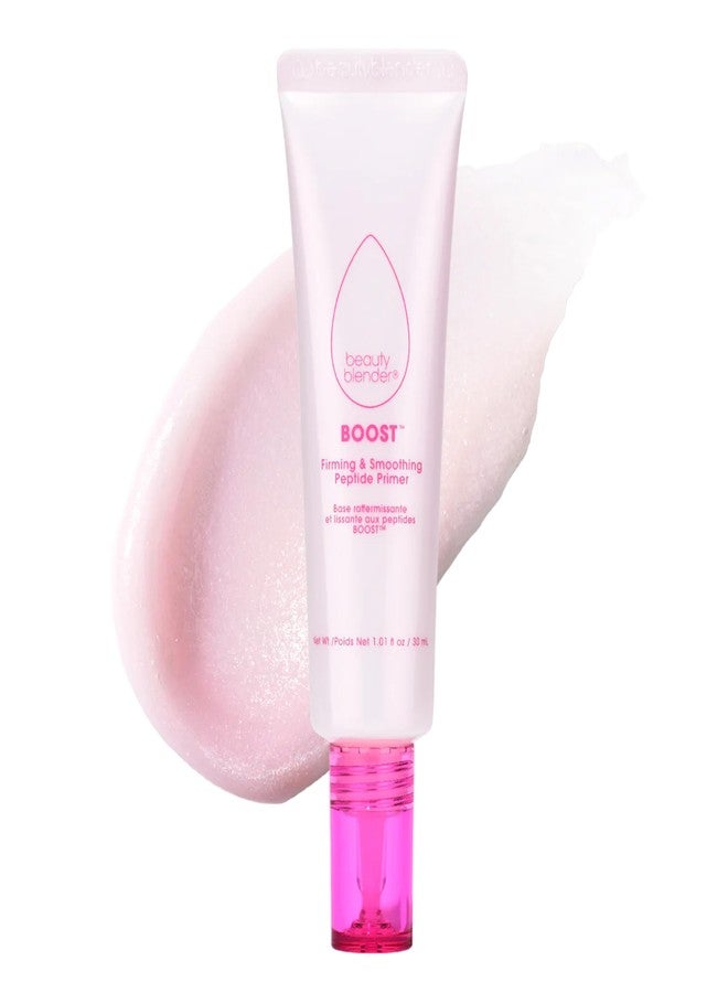 Beautyblender Boost 18-hour Firming & Smoothing Peptide + Ceramide Primer, Skincare Benefits with Powerful Long Lasting Makeup Properties, Cool Gripping Makeup Base Prep - Image 1