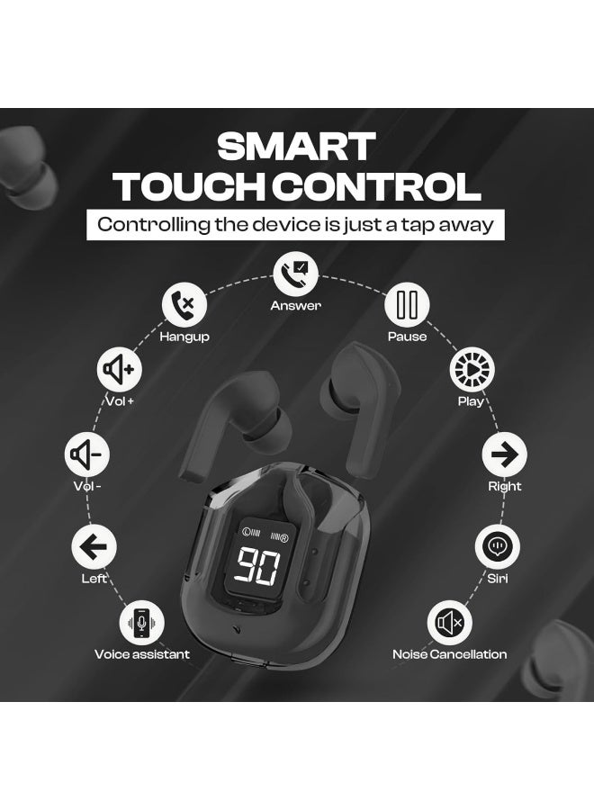 New Generation Bluetooth Earbuds (Air39 & Air31) Noise Isolating In-Ear Wireless Earbuds - Wireless Touch Control Earphone Compatible with iPhone and Android