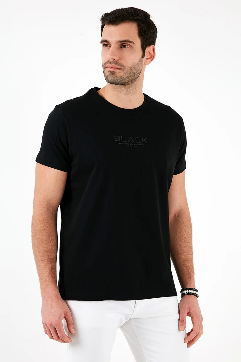 Buratti Cotton Slim Fit Crew Neck T Shirt Men's T SHIRT 541FOLLOW