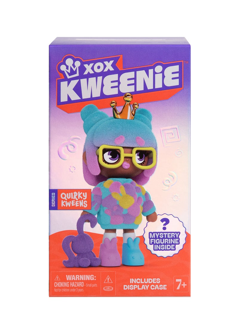 Moose Toys Kweenie Mystery Quirky Kweens 4-Inches, Assorted 1 Piece (Style & Color May Vary) | XOX Kweenie Figurine | Collectible Doll | Includes Display Case | Collectible Figurine | Perfect Gift for Girls & Collectors!  - Image 2