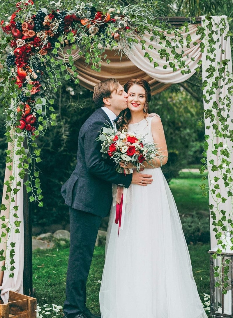 رولستيمي 12 حزمة وهمية اللبلاب جارلاند فاينز وهمية اللبلاب الاصطناعي - Image 2