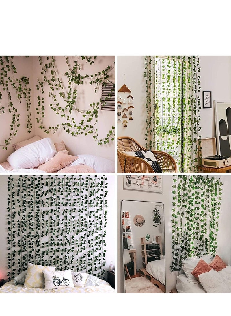 رولستيمي 12 حزمة وهمية اللبلاب جارلاند فاينز وهمية اللبلاب الاصطناعي - Image 4