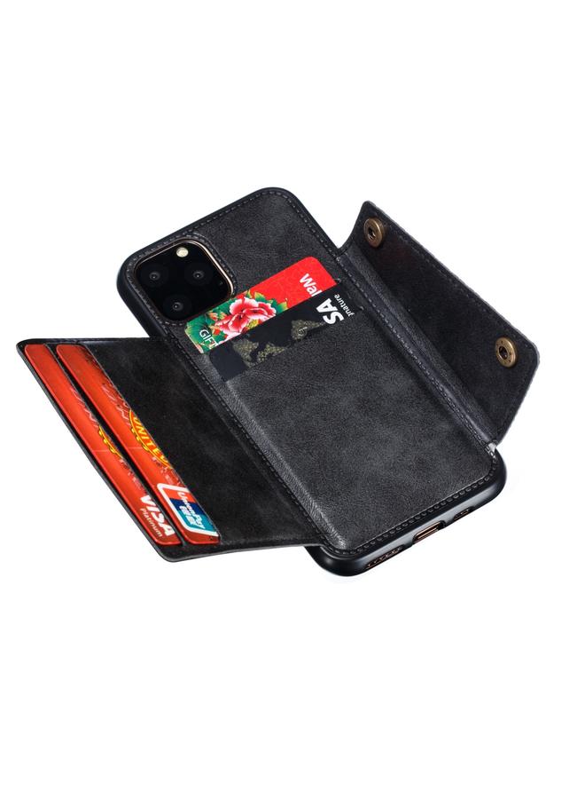 Zaboon Case For iPhone 12 mini Leather Protective Case with Holder & Card Slots - Image 5