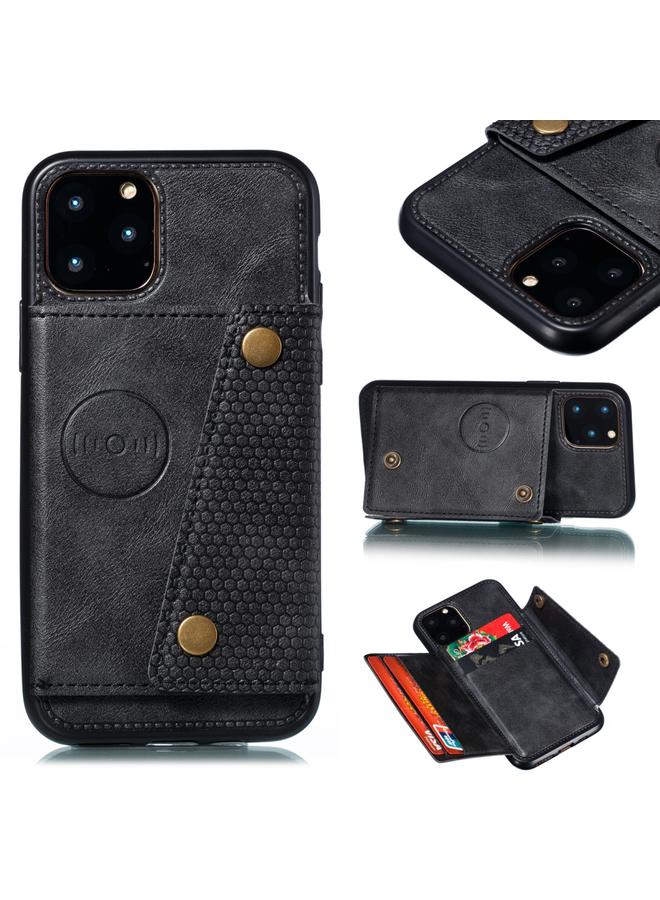Zaboon Case For iPhone 12 mini Leather Protective Case with Holder & Card Slots - Image 1