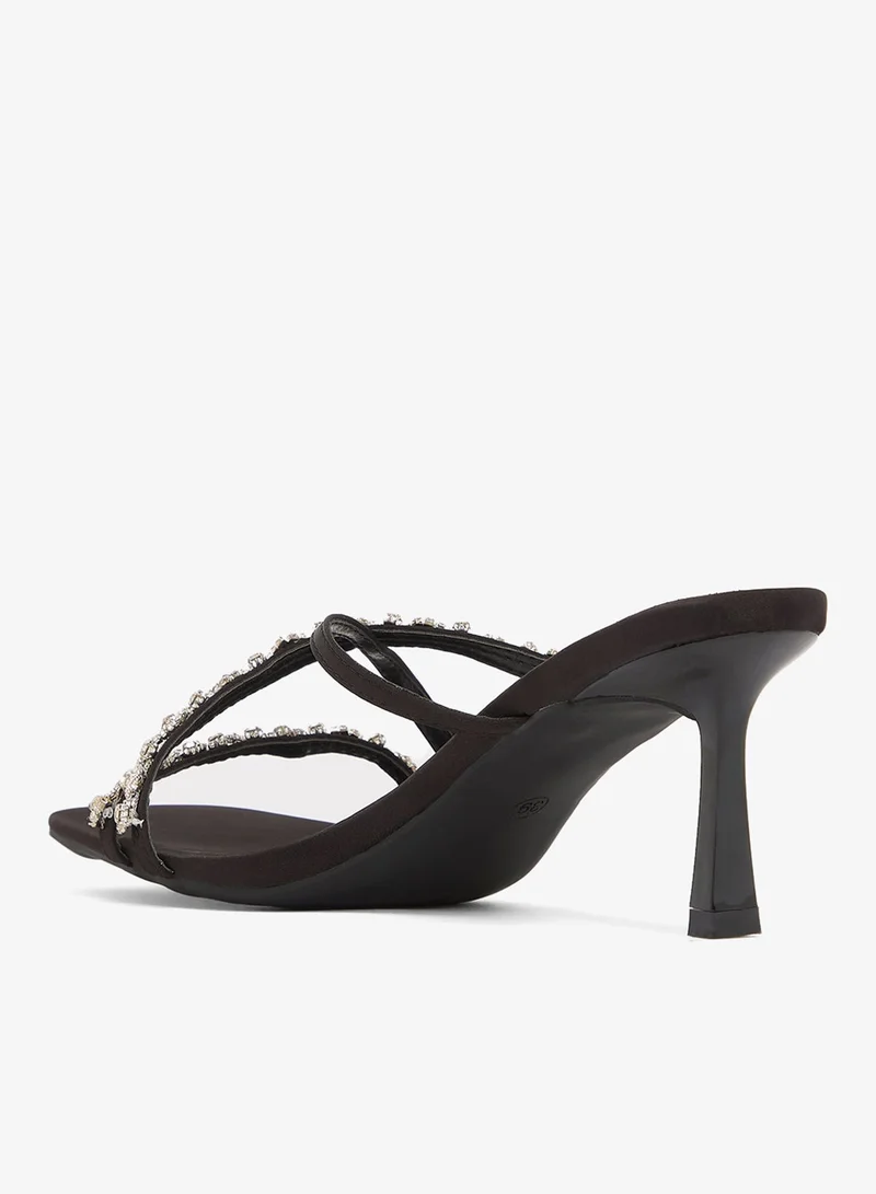 Ella Limited Edition Rhinestone Detail Kitten Heels