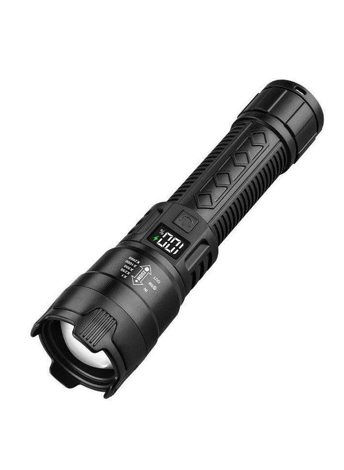 Rechargeable LED Flashlight with Li ion Battery  - Image 1
