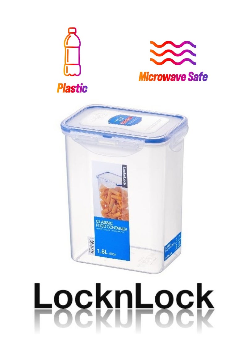 LOCK & LOCK LocknLock 1.3L  Rectangular  Airtight Food Storage  - BPA-Free, Microwave, Freezer, and Dishwasher Safe  - Image 1
