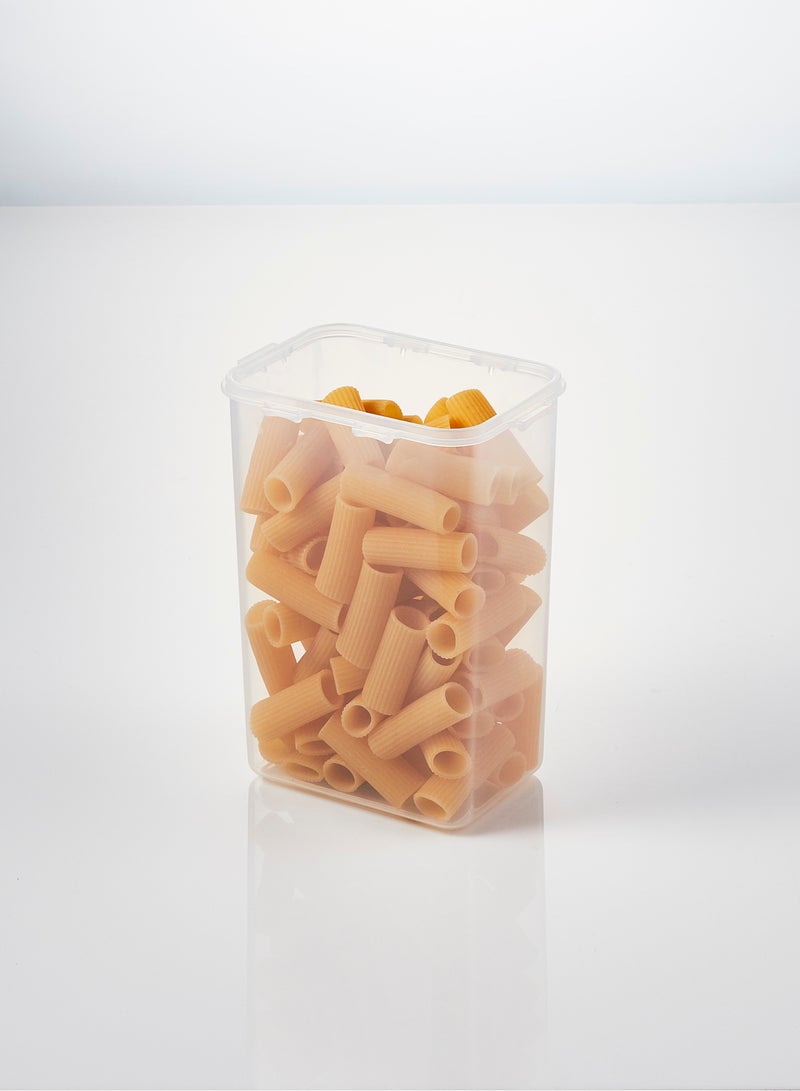 لوك آند لوك لوك لوك 1.3 لتر مستطيل محكم الغلق لتخزين الطعام - خالٍ من مادة BPA، آمن للاستخدام في الميكروويف والفريزر وغسالة الأطباق - Image 2