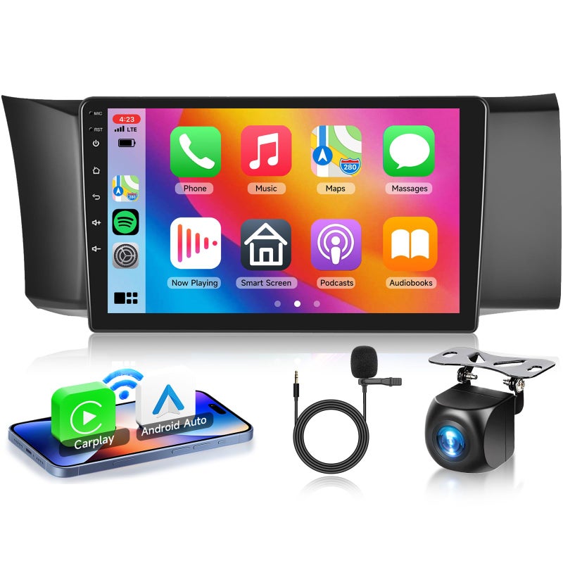 VECHTEL 5G WiFi Android 15 Car Stereo for Toyota GT86Subaru BRZ 20122016 with Wireless Carplay Android Auto 9 Inch Touch Screen Radio Support GPSBluetoothFMSWCBackup Camera - Image 2