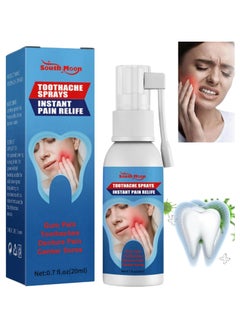 Toothache Relieving Spray,Tooth Pain Relief,Instant Teeth Treatment Relief Toothache Sprays,Rapid Relief Dental Spray,Toothache Muscle Pain Sprays Remedies Teeth & Gums Spray,Oral Care Spray