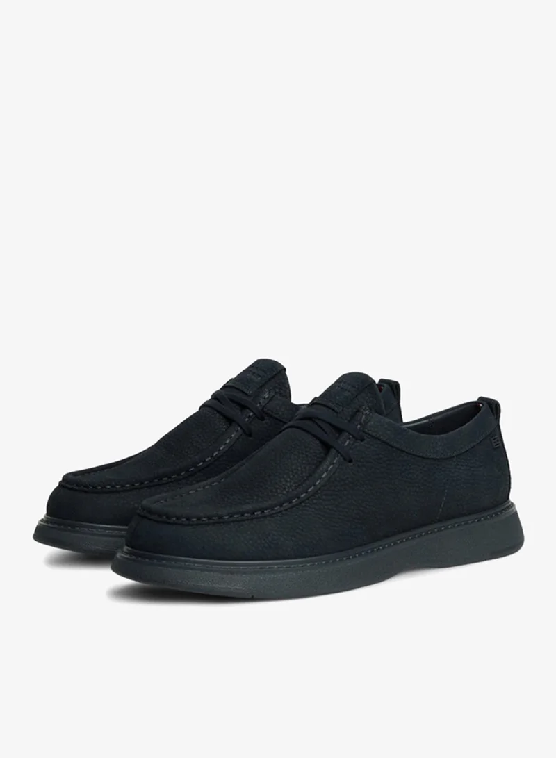 Tommy Hilfiger  Leather Lace-Up Moc Toe Loafers for Men | Best Price UAE