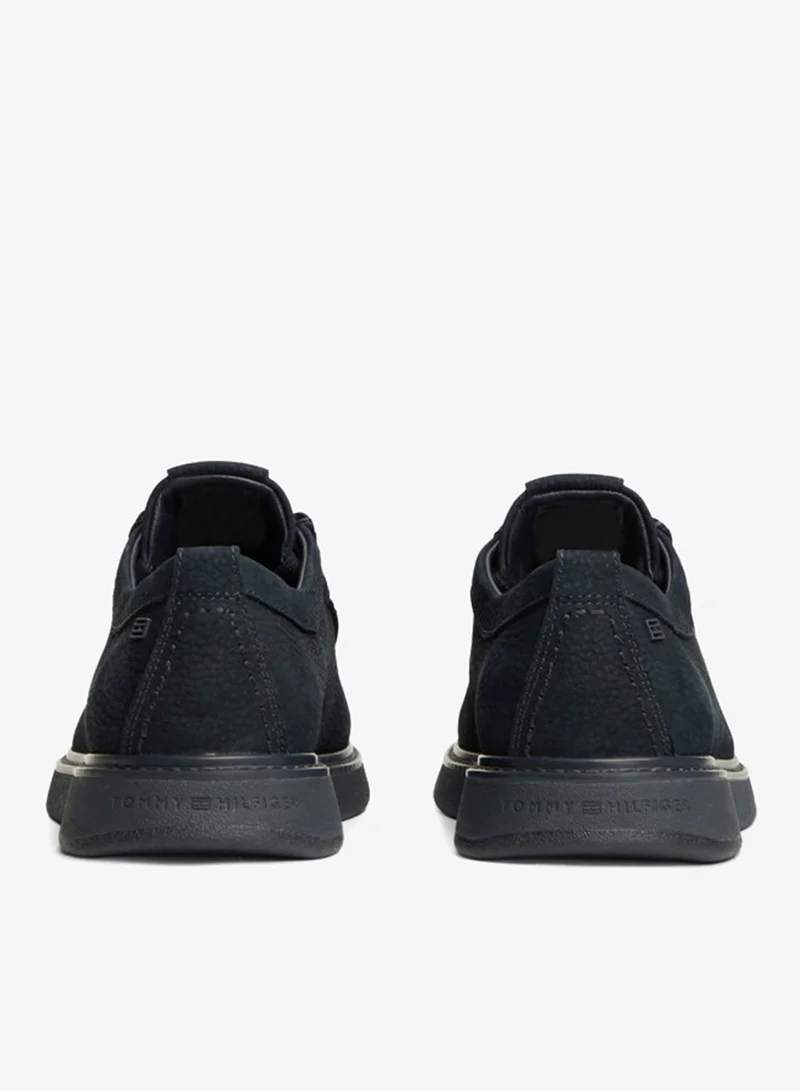 Tommy Hilfiger  Leather Lace-Up Moc Toe Loafers for Men | Best Price UAE