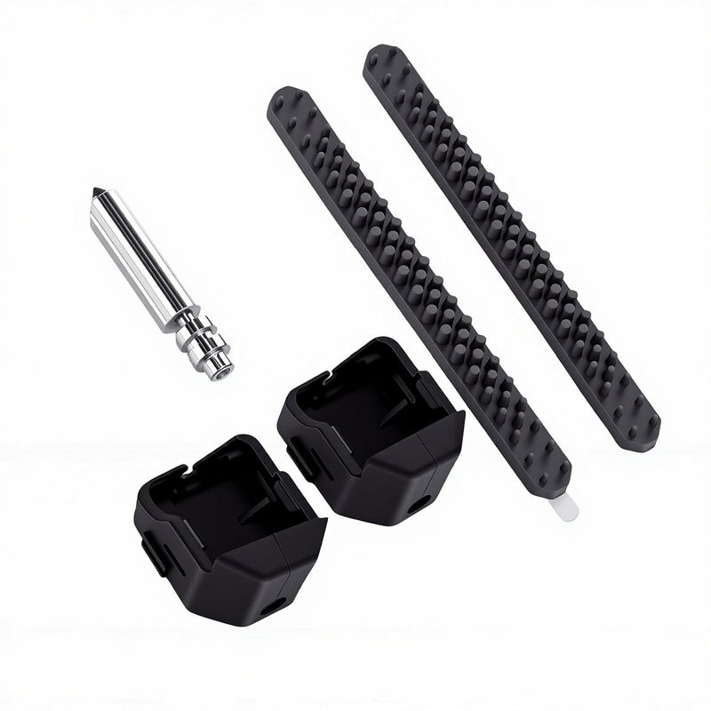 Dpofirs 2Pcs Hotend Nozzle Set Fit for X 0.4mm Hardened Steel Quick Swap Integrated Nozzle 3D Printer Print Head Accessories High Speed 600mm/s + 2 Silicone Sock & 2 - Image 3