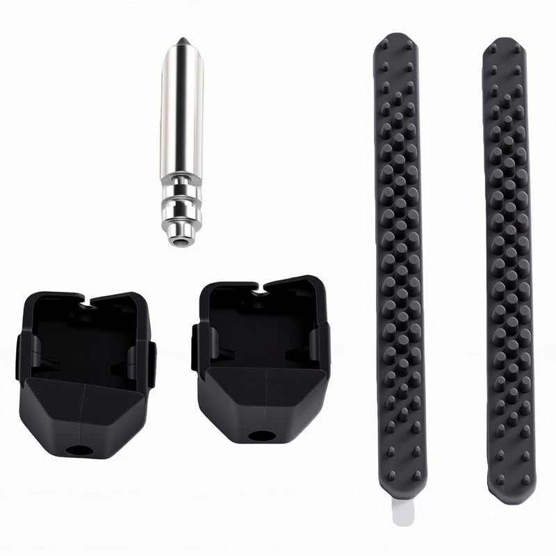 Dpofirs 2Pcs Hotend Nozzle Set Fit for X 0.4mm Hardened Steel Quick Swap Integrated Nozzle 3D Printer Print Head Accessories High Speed 600mm/s + 2 Silicone Sock & 2 - Image 1