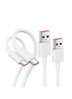 ماركة غير محددة 2 حزم USB C شحن توربو كابل لـ Redmi Note 11 Pro 11s 10 Pro، 120W 5A كابل شحن سريع للغاية من النوع C لـ Xiaomi 12T Pro 11T Pro 11T 12 Pro 13 Pro Pad 5 POCO M5S X3 NFC F4 GT M4 Pro Redmi 10 10C  - Image 2