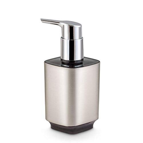 Freelance Windsor Polystyrene Bathroom Accessories Set of 4, Silver,Liquid Handwash Soap Dispenser, Brush/Toothbrush Holder, Tumbler, Dish - Plastic Bathroom Set for Wash Basin - Stronger than Ceramic - Image 2