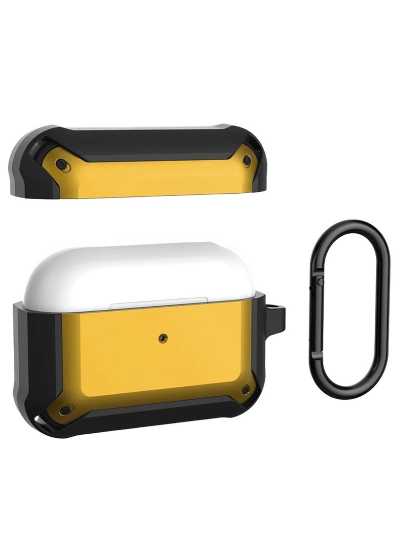 STOPTIME® Protective Case for AirPods Pro - Shockproof Design - Full Protection - Comfortable & Lightweight-YELLOW - Image 1