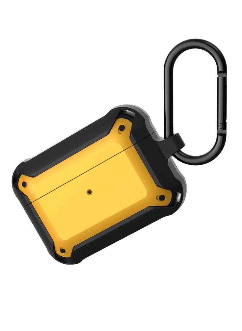 STOPTIME® Protective Case for AirPods Pro - Shockproof Design - Full Protection - Comfortable & Lightweight-YELLOW - Image 2