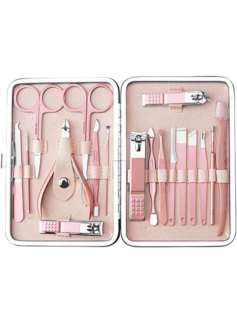 BLOOMING TIME Nail Clipper Kit (18 Piece, Rose Gold) - Image 4