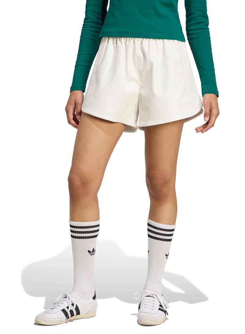 Pleather Sprinter Shorts