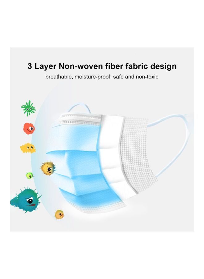 NIBEMINENT 50-Piece Non-Woven Fiber Mask - Image 5