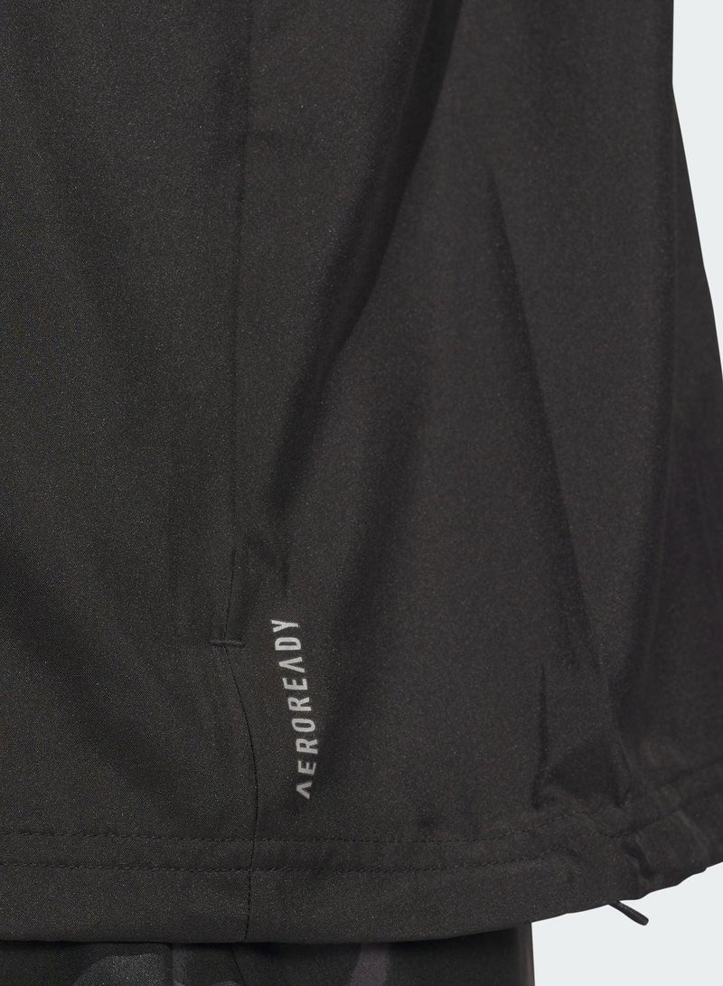 adidas جاكيت رن إت أسود للرجال - Image 3