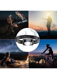 Generic Headlamp Led Rechargeable Waterproof Super For Fishing Camping  - Image 2