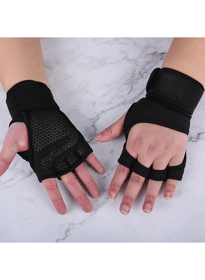 New Ventilated Workout Gloves with strong grip and Palm Protection both For Men and Women Exceptional For Cross training Gym Cycling Weightlifting - Image 1