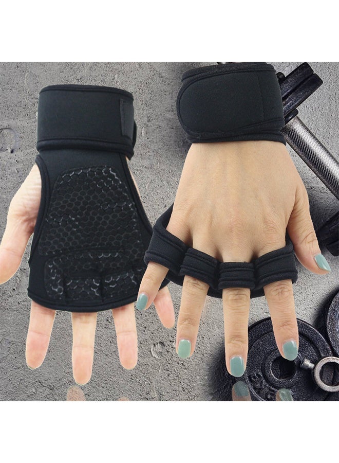 New Ventilated Workout Gloves with strong grip and Palm Protection both For Men and Women Exceptional For Cross training Gym Cycling Weightlifting - Image 2