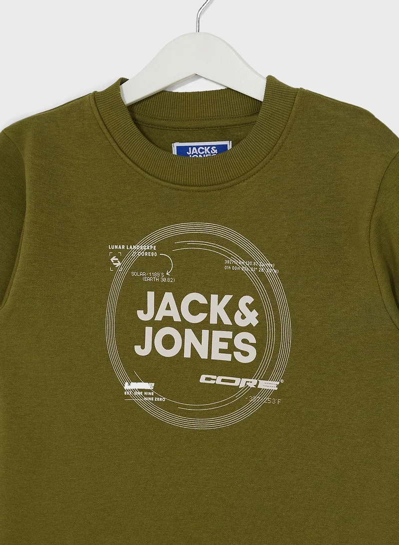 Jack & Jones Junior Youth Logo Sweatshirt