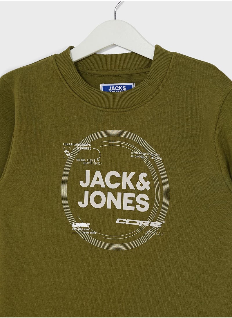 Jack & Jones Junior - Youth Logo Sweatshirt - Image 1