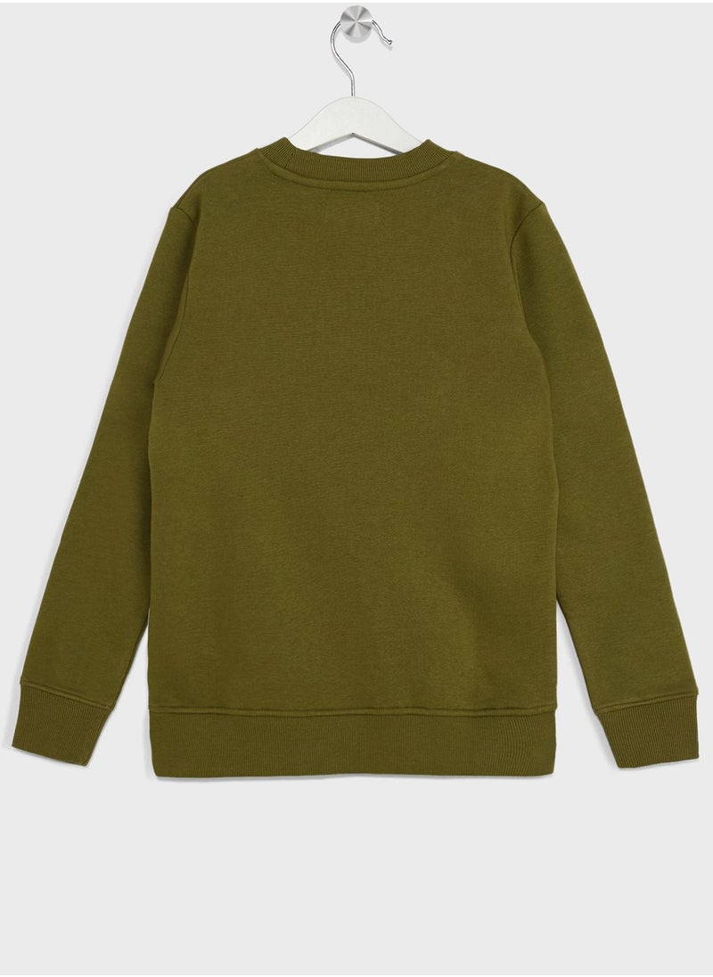 Jack & Jones Junior - Youth Logo Sweatshirt - Image 1