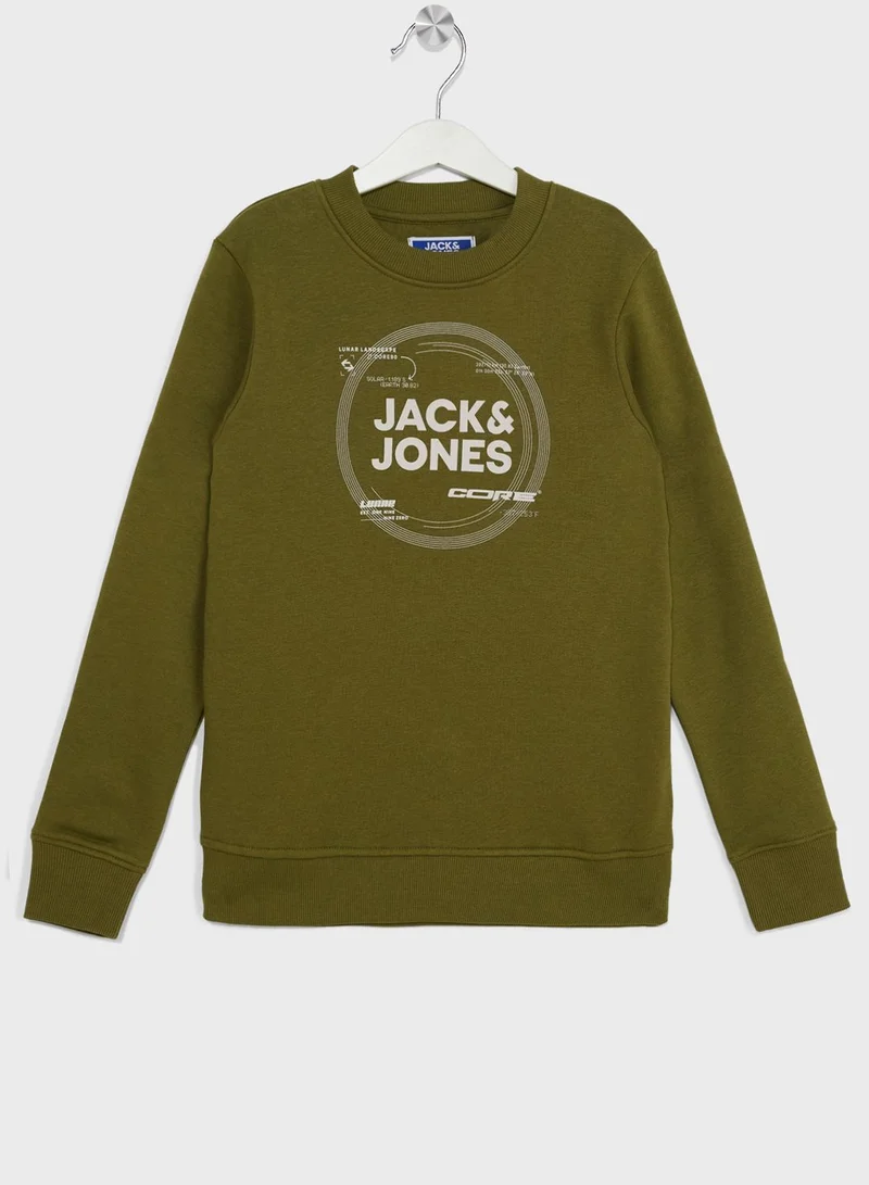 Jack & Jones Junior Youth Logo Sweatshirt