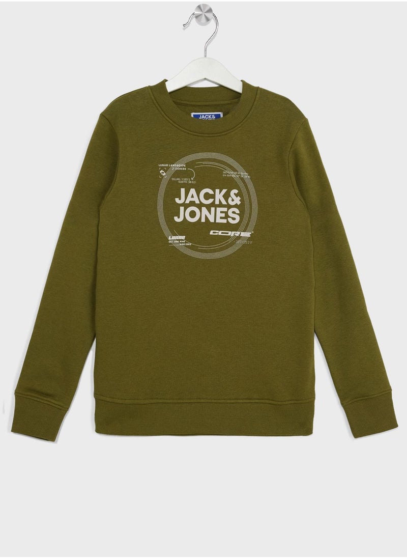 Jack & Jones Junior - Youth Logo Sweatshirt - Image 1