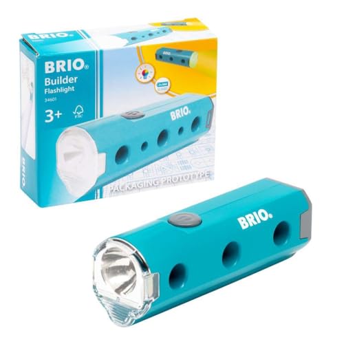 BRIO Builder 34601 Flashlight Educational Roleplay Construction Toy for Kids Age 3 Years Up - Image 1