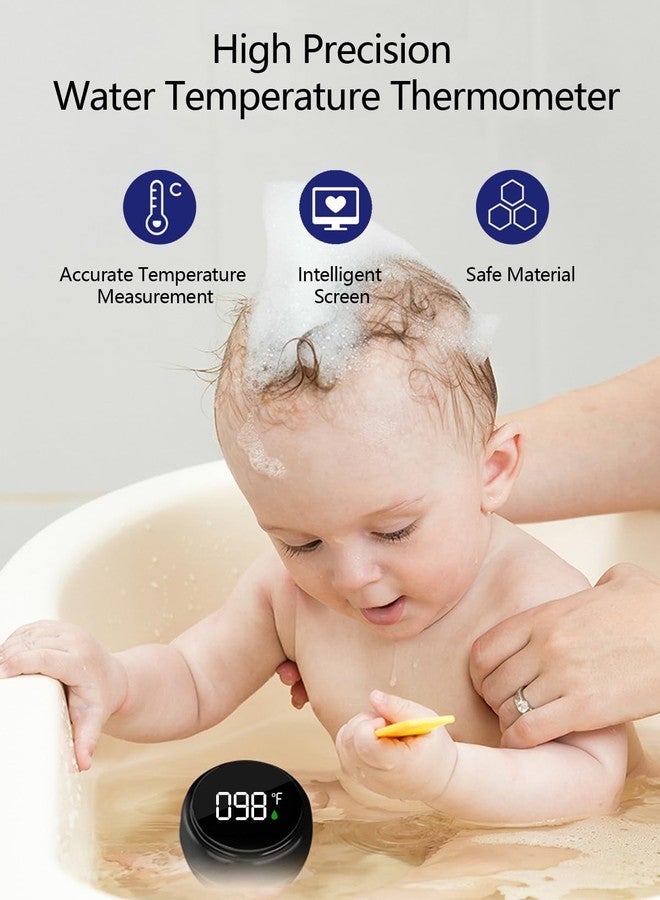 Timloon 2 Pack Bath Thermometer for Bathtub, Rechargeable Waterproof Floating Water Thermometer for Ice Bath, Pool - Image 3