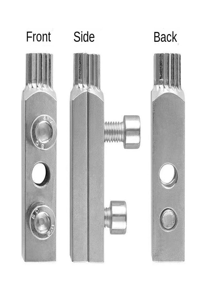 A AND S TOOLS®(120mm) Stripped Screw Extractor, Broken Pipe Extractor Tool, Broken Faucet Extractor, Broken Faucet Removal Tool, Easy Out Pipe Extractor Set for Damaged Faucet Water Pipe Remover - Image 3