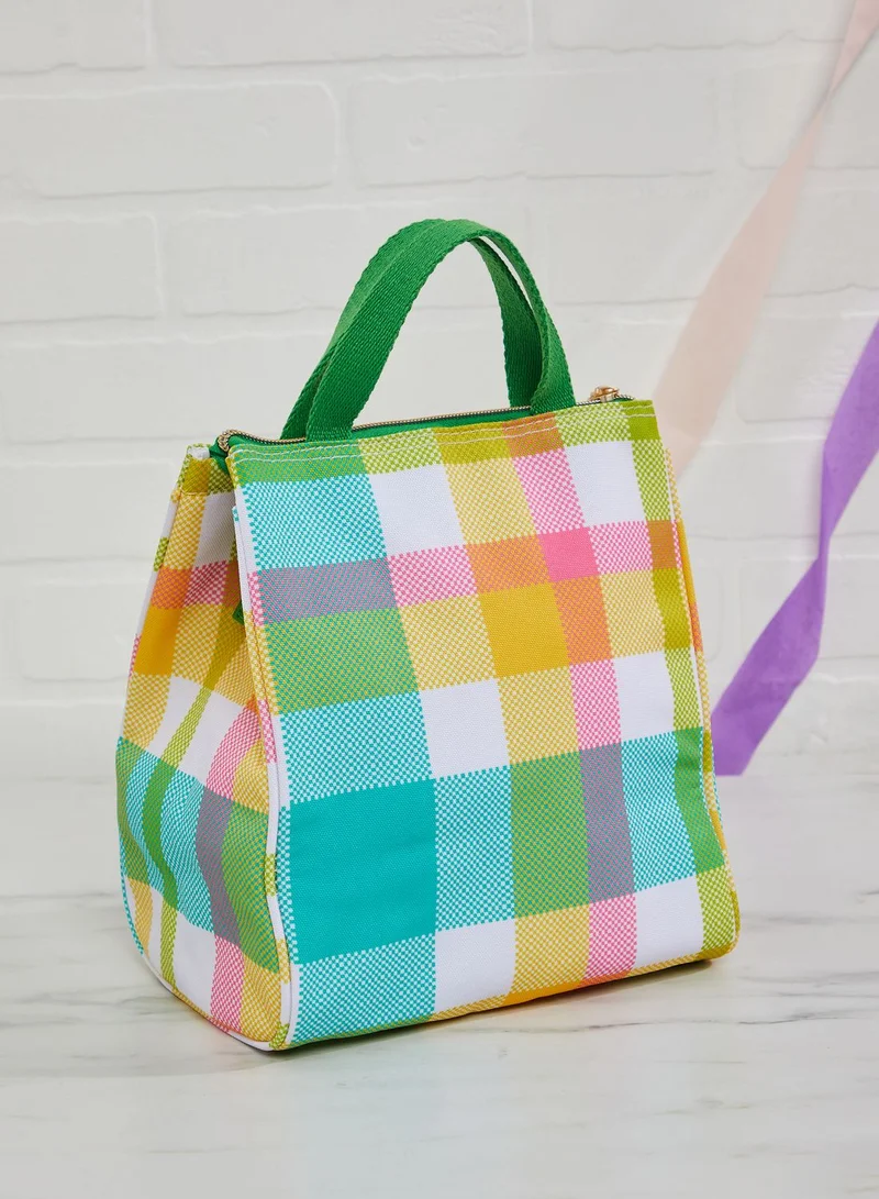 Kate Spade Lunch Bag, Garden Plaid