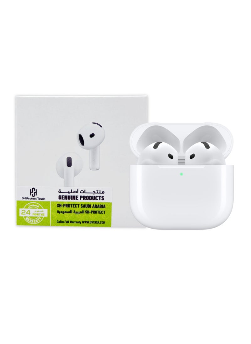 SH PROTECT TOUCH Earbuds 4  With Smart Sensor Wireless Charging, 2 Mics for AI Clear Calls, Bluetooth5.3 Headphones  Wireless Charging Case With Type-C Charging Port  - Image 1