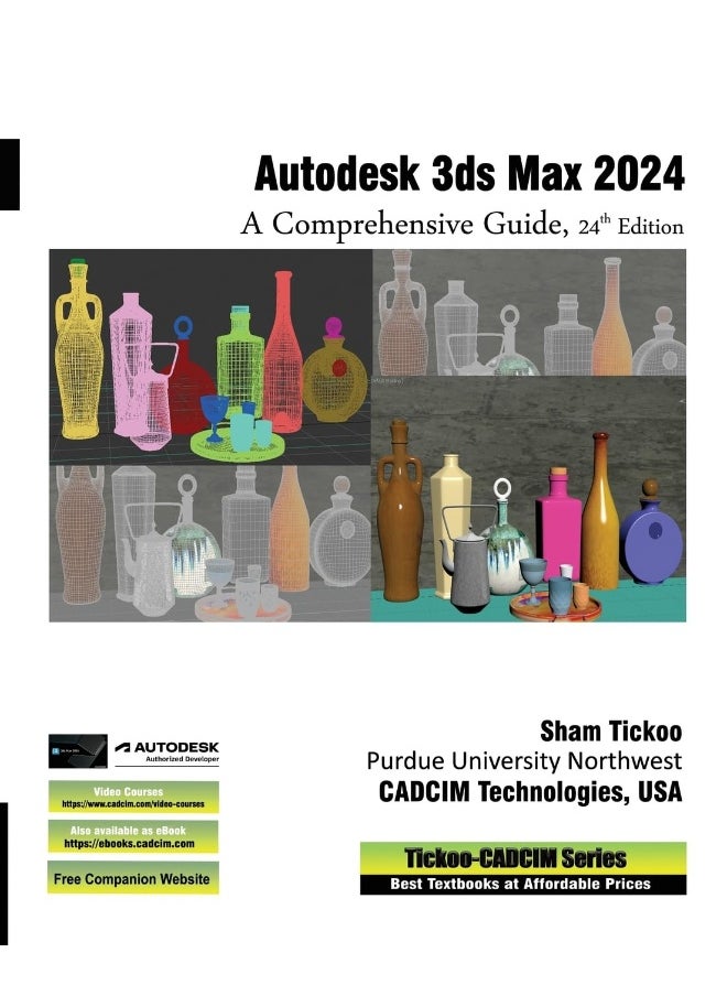 null - Autodesk 3ds Max 2024: A Comprehensive Guide, 24th Edition - Image 1