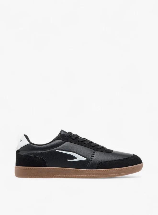 Dash Men's Panelled Lace-Up Sports Shoes