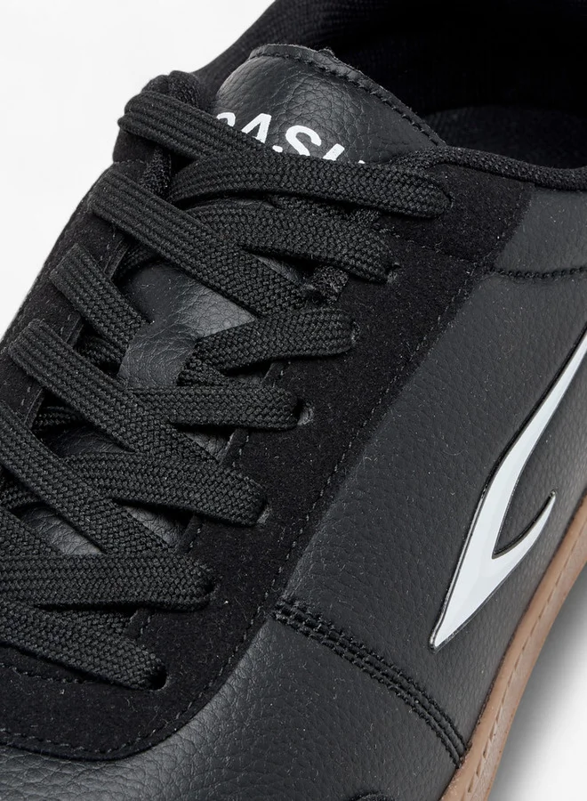 Dash Men's Panelled Lace-Up Sports Shoes
