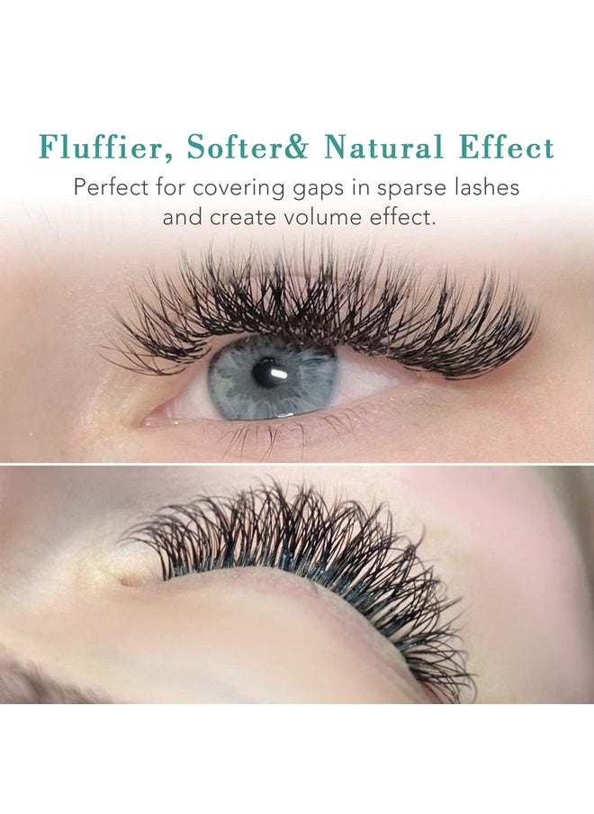 Obeyalash - Obeya Y Lashes Extensions 2D Premade Fans Eyelash Extensions Weave Yy Shaped Tips Volume Lash Extensions Quick Easy Application Full Fluffy Volume Look Long Lasting D Curl 0.07Mm 814Mm Mix Tray - Image 1