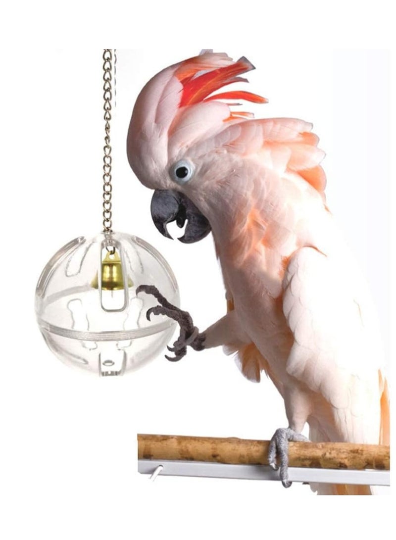 Excefore Parrot toy, Bird Feeder Toys, Foraging Systems Ball Interactive Bird Treat Toy, Bird Small Animal Fruit Vegetable Holder Vegetable Skewer Foraging Hanging Food Feed Feeder (3Pcs) - Image 2