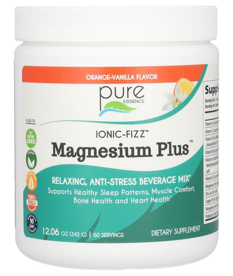 Ionic-Fizz Magnesium Plus Orange-Vanilla 12.06 oz (342 g)